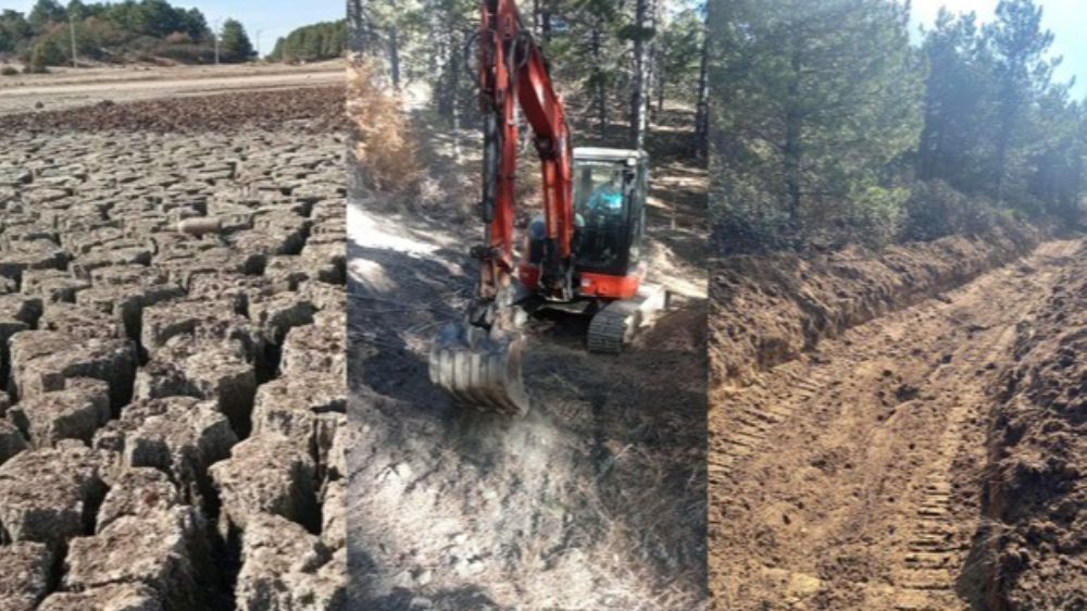 Yayla Gölü kuruma noktasına geldi, DESKİ bakım çalışmalarına başladı