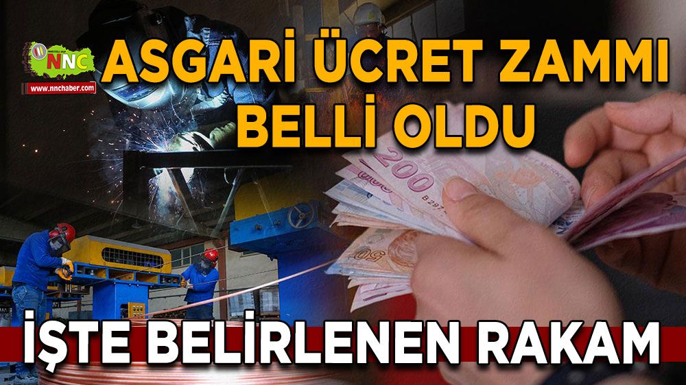 2025 asgari ücret zammı belli oldu İşte asgari ücret zammı