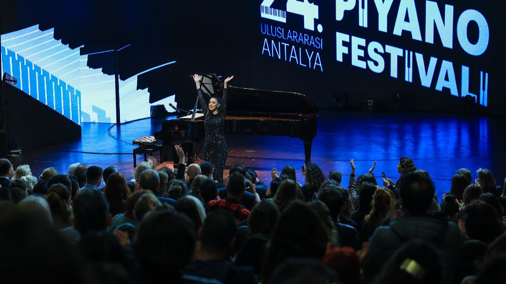 24. Uluslararası Antalya piyano festivali, sanatseverlerle buluştu