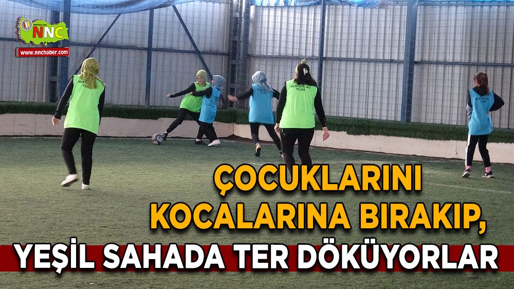 Alyazmalı kadınlar, yeşil sahada ter döküyorlar Alyazmaspor, sahalara damga vuruyor