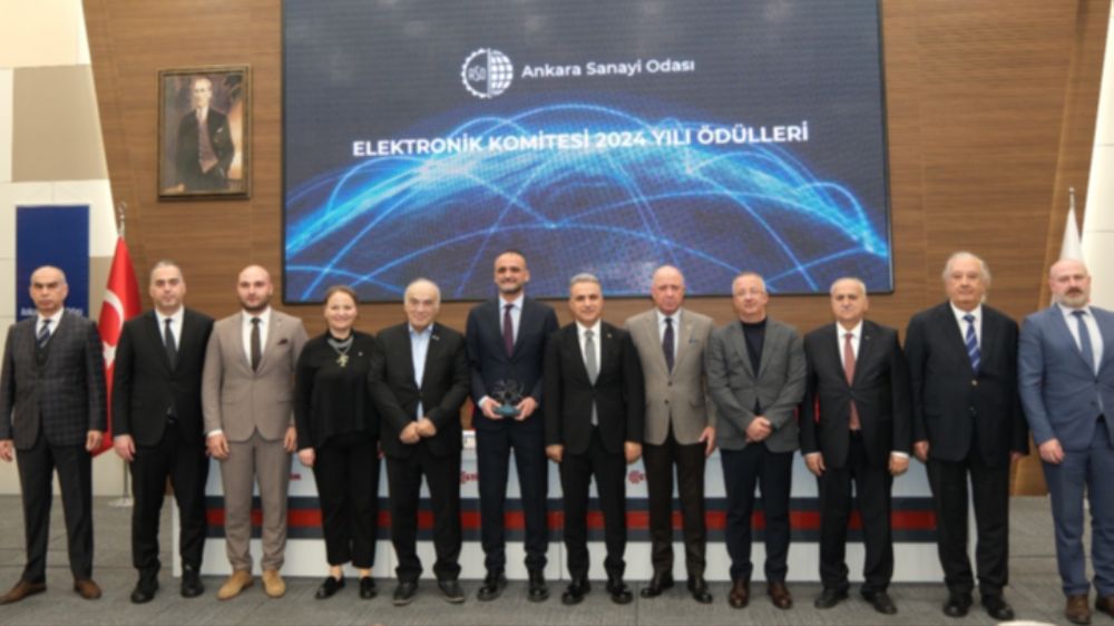 Ankara Sanayi Odası  Elektronik Sektörü Ödülü sahiplerini buldu.