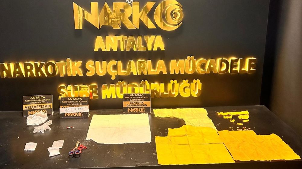 Antalya'da uyuşturucu operasyonları 36 Şüpheli yakalandı, 18'i tutuklandı