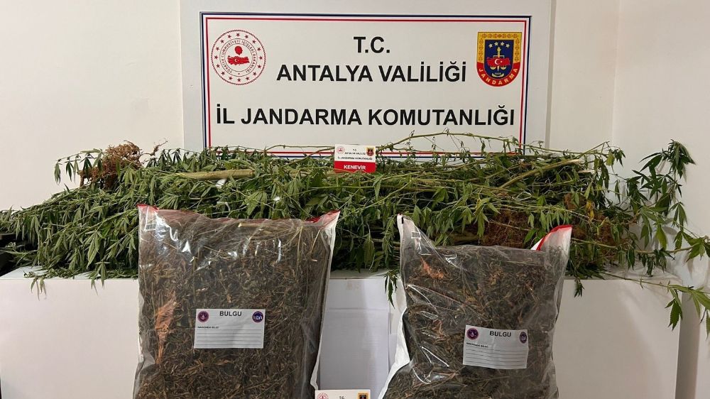 Antalya'da uyuşturucu operasyonu