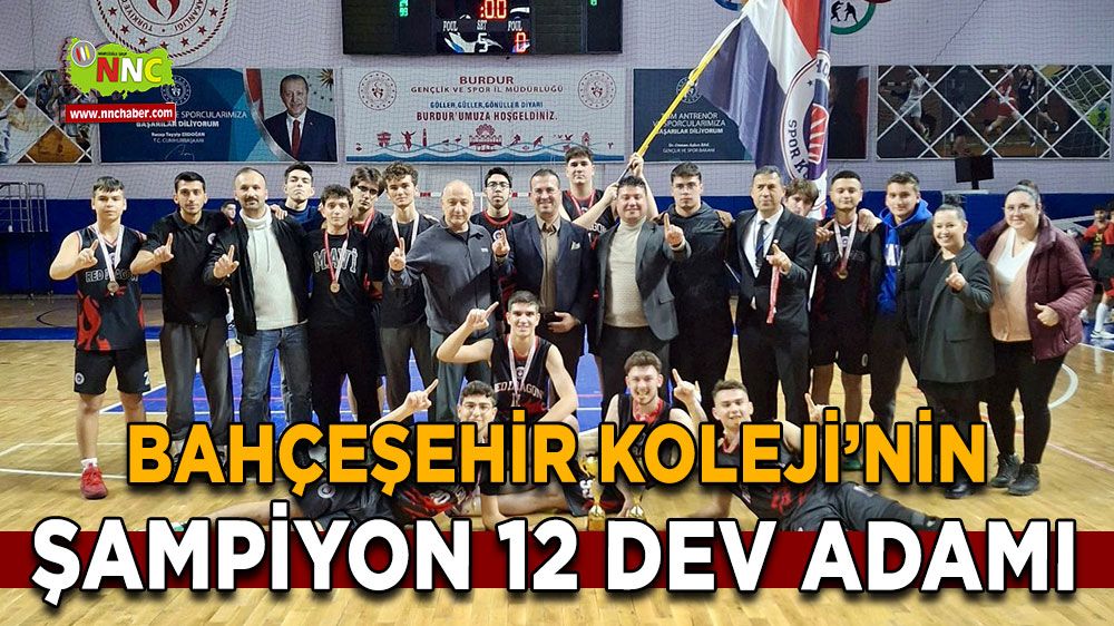 Bahçeşehir Koleji Basketbol Takımı Namağlup Şampiyonluğa Ulaştı