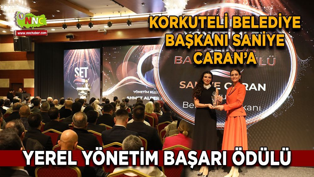 Başkan Caran'a en iyi ödülü