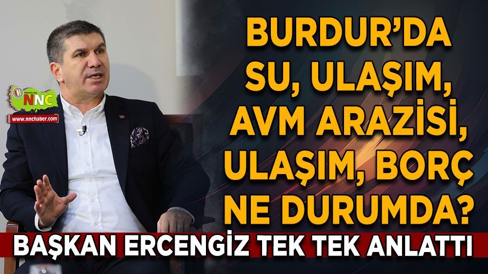 Başkan Ercengiz canlı yayında tek tek anlattı