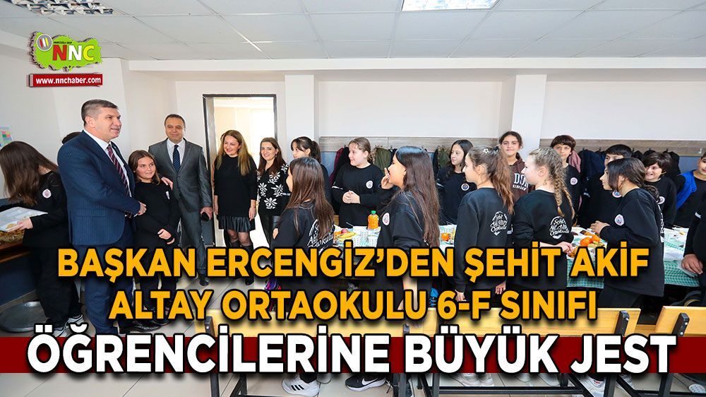 Başkan Ercengiz'den öğrencilere yerli malı haftası ziyareti ve önemli mesajlar