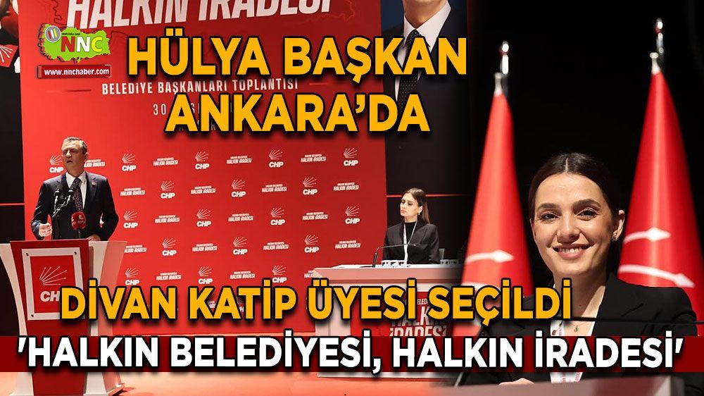 Başkan Hülya Gümüş, CHP Belediye Başkanları toplantısında halk için projeleri değerlendirdi