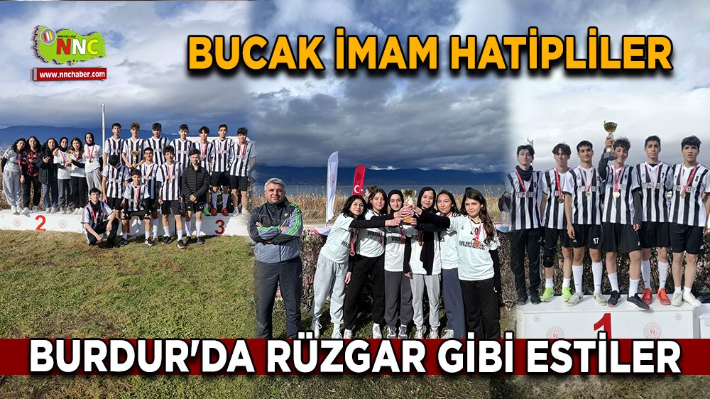 Bucak İmam Hatipliler Burdur'da rüzgar gibi estiler