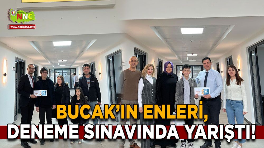 Bucak’ın Enleri, Deneme Sınavında Yarıştı!