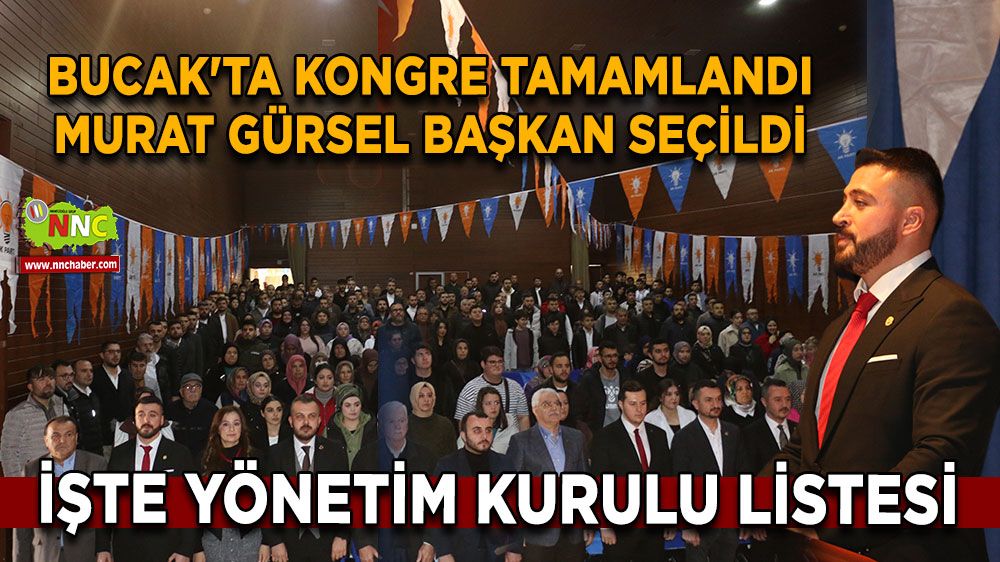 Bucak'ta AK Gençlik Murat Gürsel'e emanet İşte Başkan Gürsel’in yönetimi