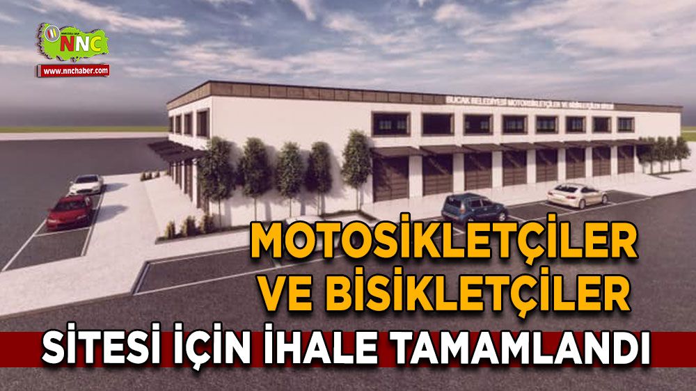 Bucak'ta Motosikletçiler ve Bisikletçiler Sitesi İçin İhale Tamamlandı