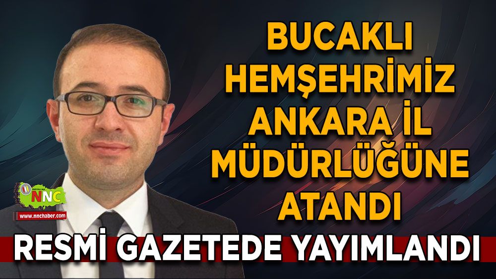 Bucaklı hemşehrimiz Antalya'dan Ankara İl Müdürlüğüne atandı Ömer Ersoy kimdir?