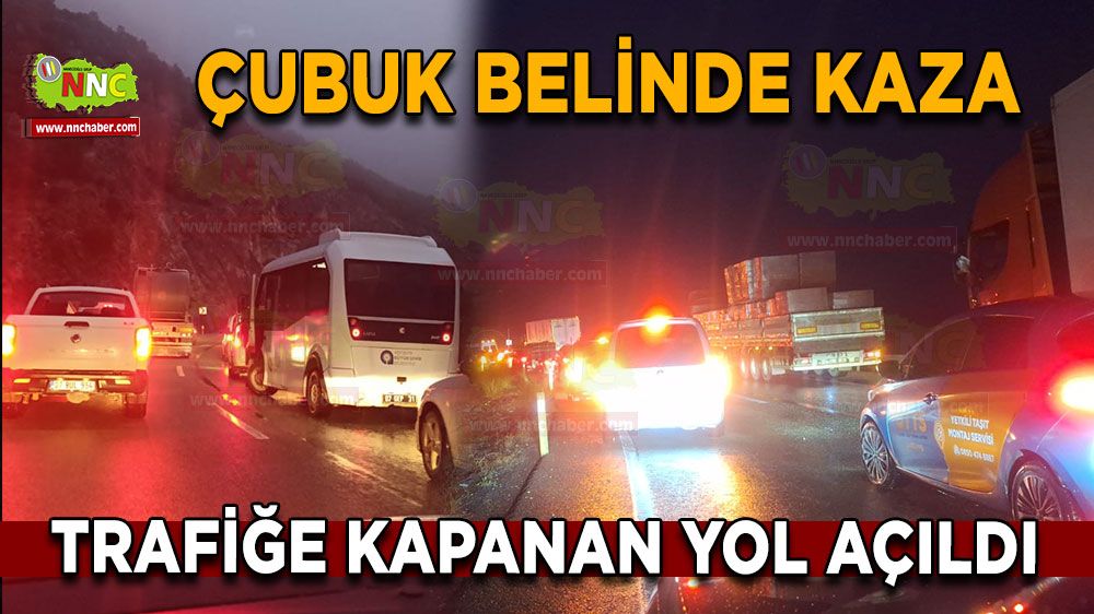 Burdur Antalya karayolu trafiğe kapandı