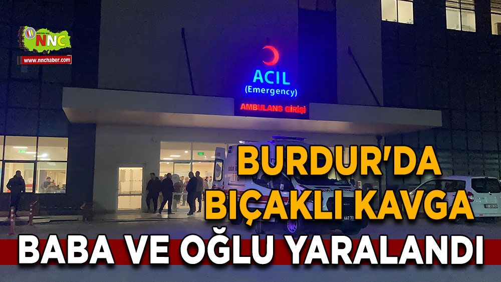 Burdur'da husumetliler düğünde karşı karşıya gelince ortalık karıştı