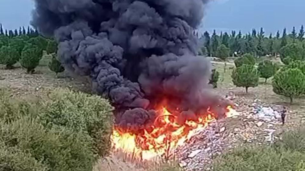 Denizli'de yangın paniği Ormanlık alan tehlikeden döndü