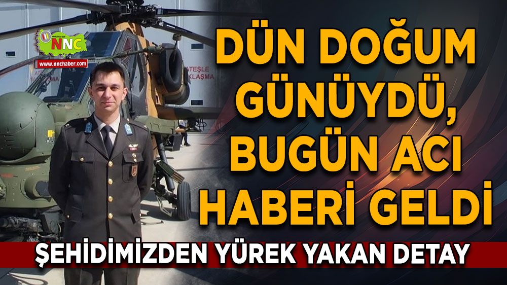 Düşen Helikopterde Şehit Olan Teğmen Ceyhun Kalyoncu'nun Yürek Yakan Hikayesi