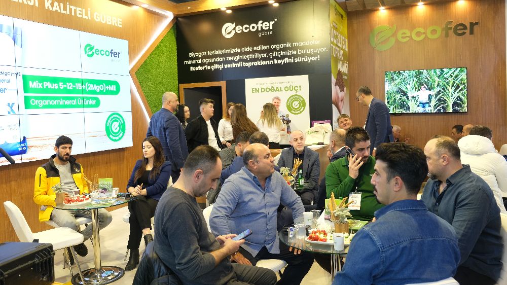 Ecofer Gübre, Growtech Antalya Tarım Fuarı'nda Yerli ve yabancı katılımcıların ilgi odağı oldu