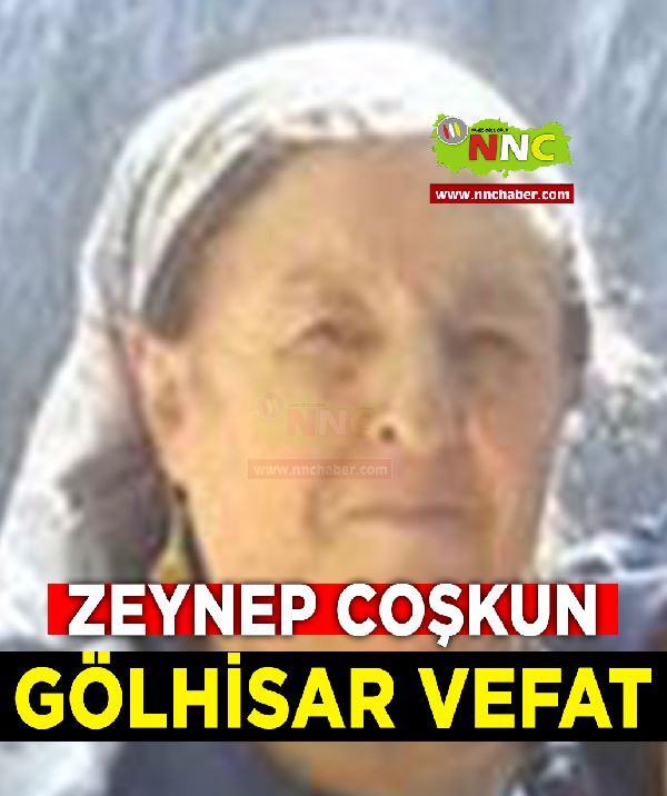 Gölhisar Vefat Zeynep Coşkun