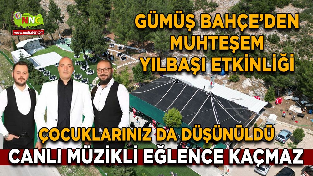 Gümüş Bahçe’den muhteşem yılbaşı etkinliği Çocuklarınız da düşünüldü