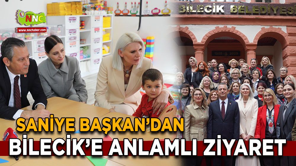 Kadın Hakları Günü’nde Saniye Başkan Bilecik’te