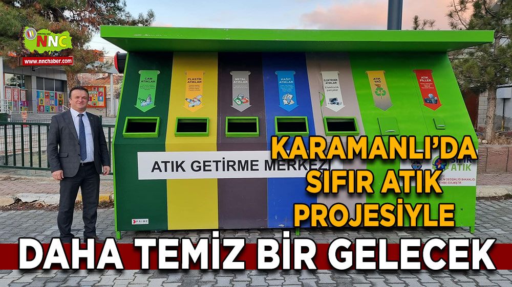 Karamanlı’da Sıfır Atık Projesiyle Daha Temiz Bir Gelecek