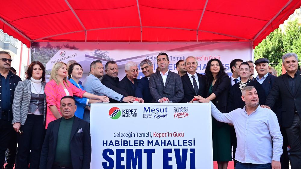 Kepez'de sosyal hayatı canlandıracak yeni semt evleri hizmete hazırlanıyor