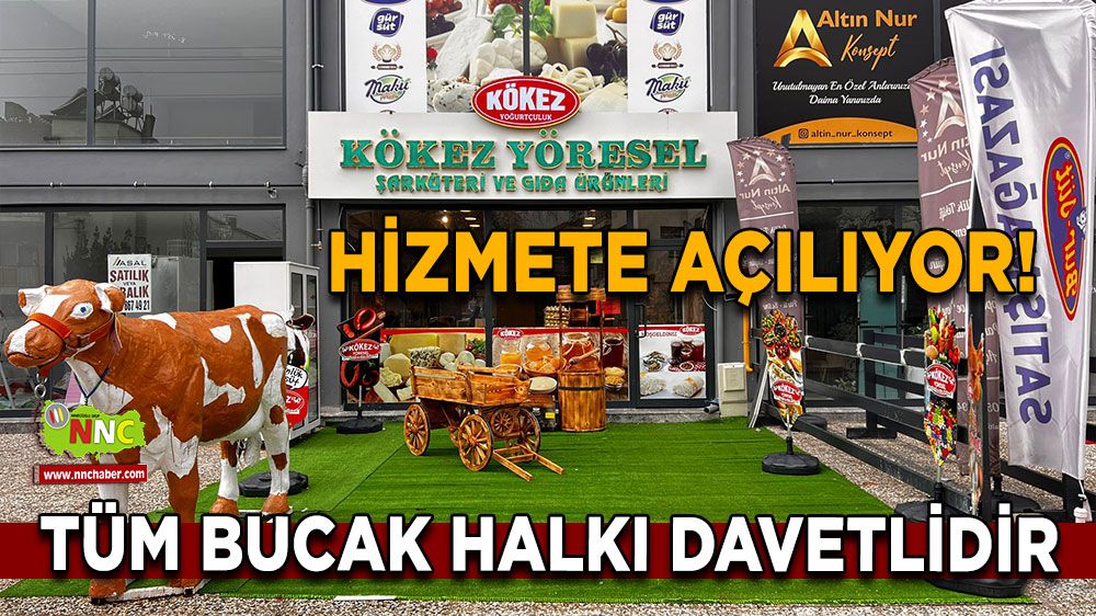 Kökez Yöresel Şarküteri Bucak’ta açılıyor! Tüm Bucak halkı davetlidir