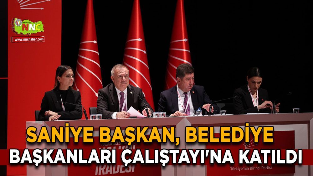 Korkuteli Belediye Başkanı Saniye Caran, CHP Belediye Başkanları Çalıştayı'na katıldı