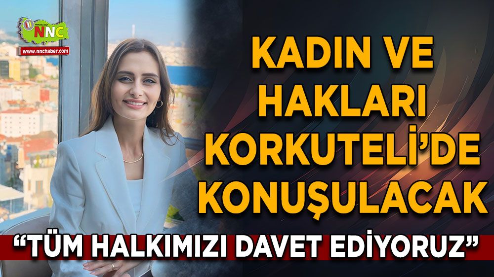 Korkuteli'de 'Kadın ve Hakları' Programı