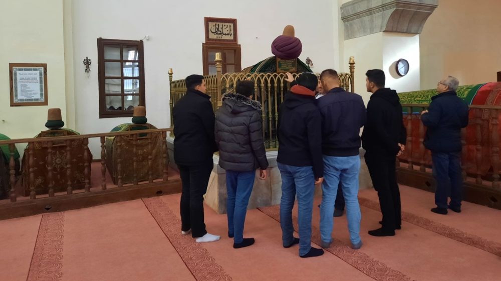 KYK Öğrencilerinden Mevlana Haftası’nda anlamlı ziyaret