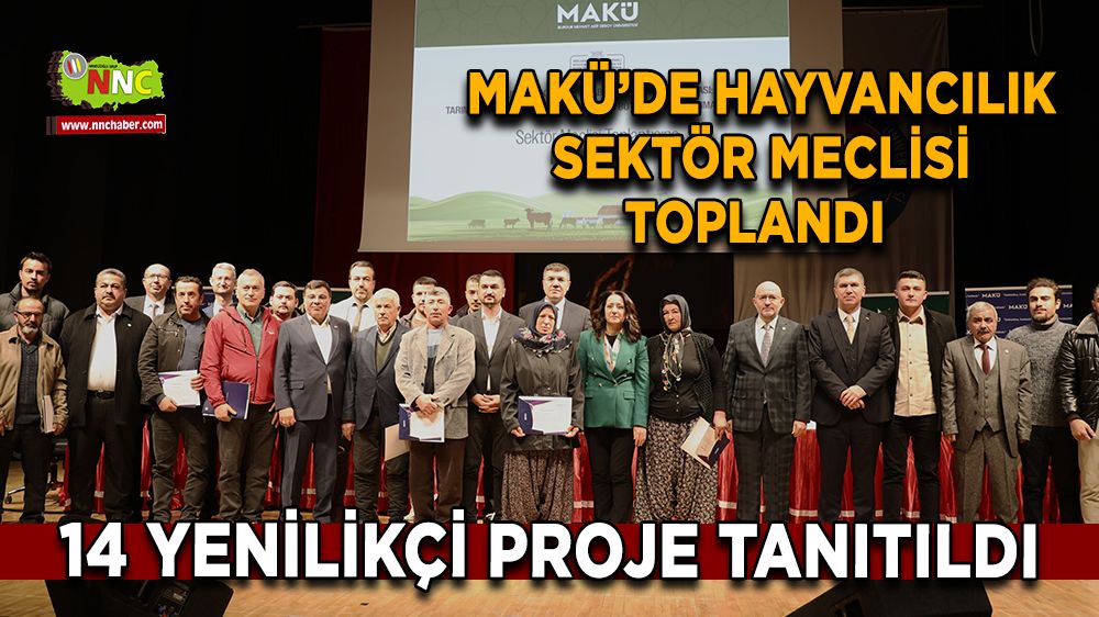 MAKÜ’de hayvancılık sektör meclisi toplandı 14 Yenilikçi proje tanıtıldı