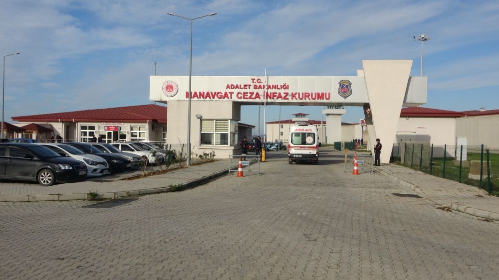 Manavgat cezaevinde gerçeği aratmayan yangın tatbikatı