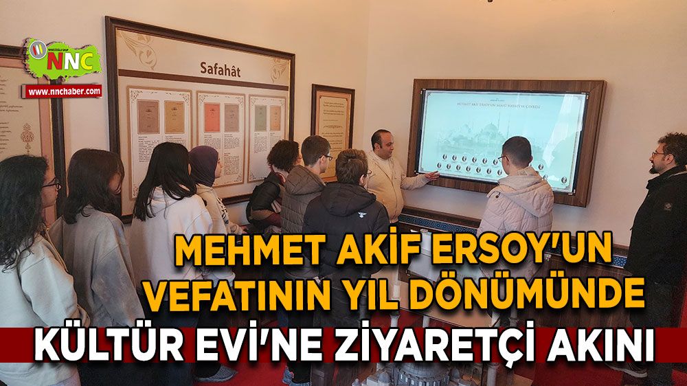 Mehmet Akif Ersoy'un vefat yıl dönümünde Kültür Evi'ne yoğun ilgi