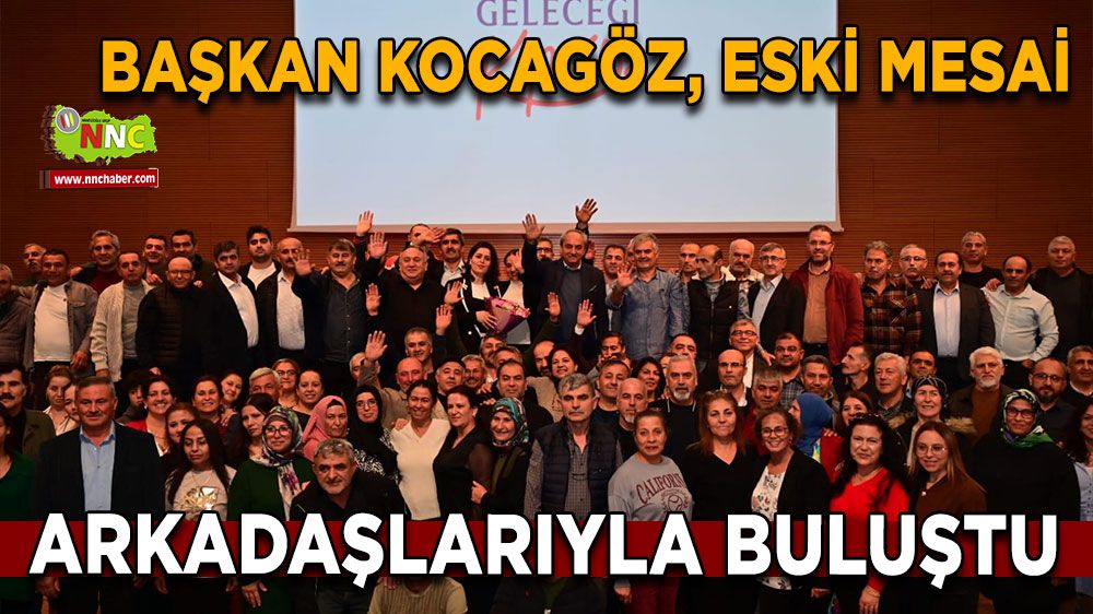 Mesut Kocagöz, geçmişte kurulan dostlukları tazeledi