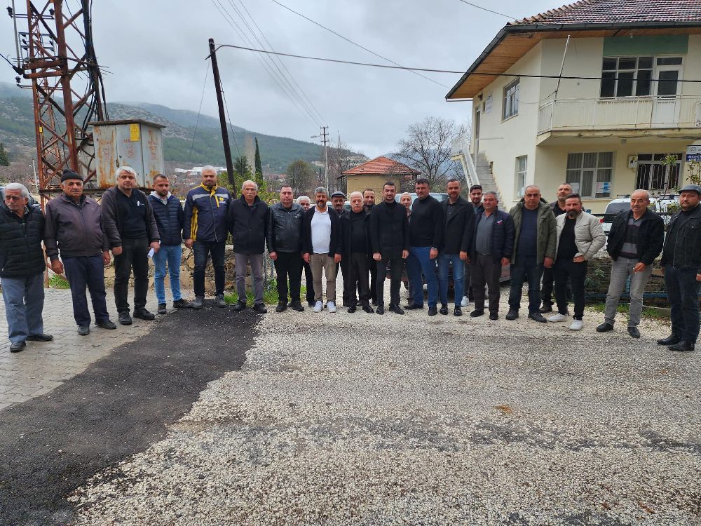 Mustafa Oğuz İncirdere'de vatandaşlarla bir araya geldi