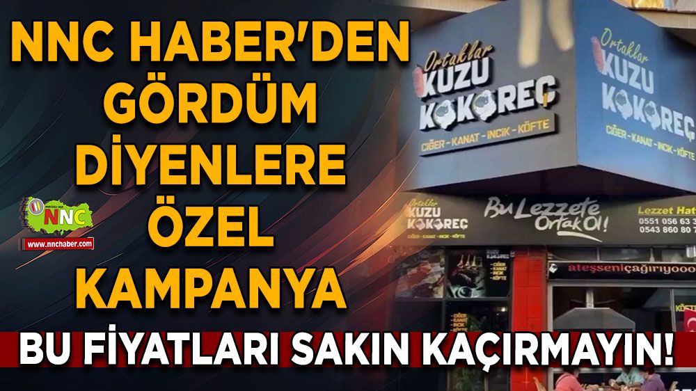 NNCHaber'den gördüm diyenlere özel kampanya Bu fiyatları kaçırmayın