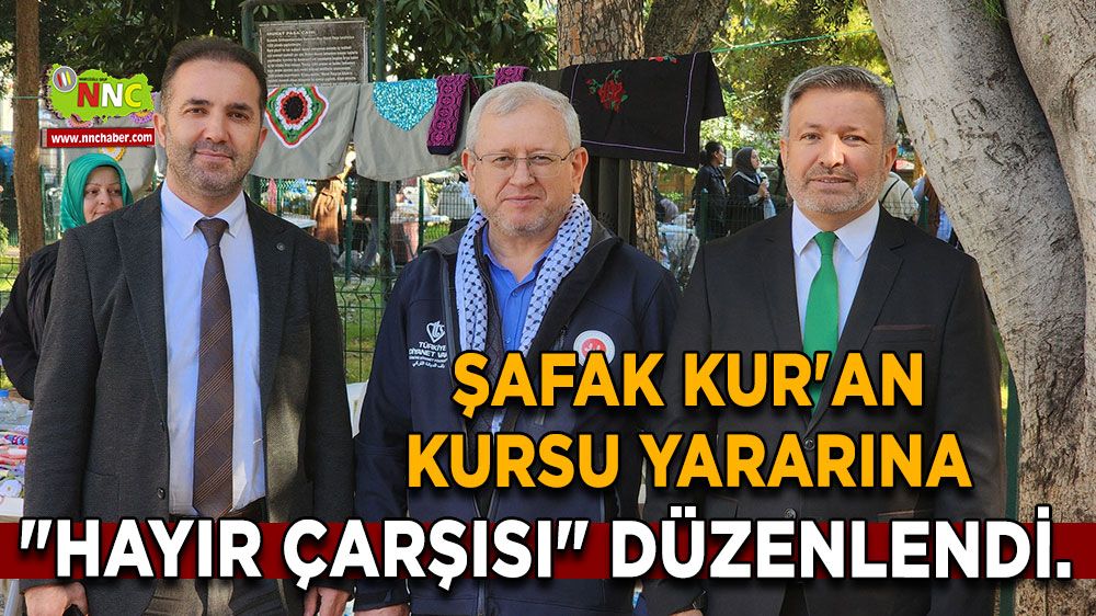 Şafak Kur'an Kursu için Hayır Çarşısı Düzenlendi - TDV Kepez Gönüllüleri Destek Oldu