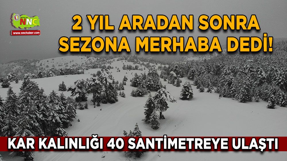 Salda Kayak Merkezi 2 yıl aradan sonra sezona merhaba dedi!