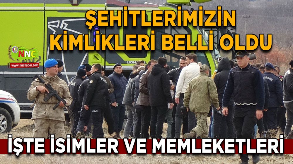 Şehitlerin kimlikleri belli oldu mu? Isparta askeri helikopter şehitleri kimler, resmi açıklamalar