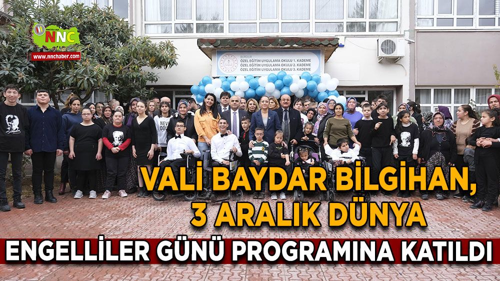 Tülay Baydar Bilgihan, 3 Aralık Dünya Engelliler Günü Programında Öğrencilerle Buluştu