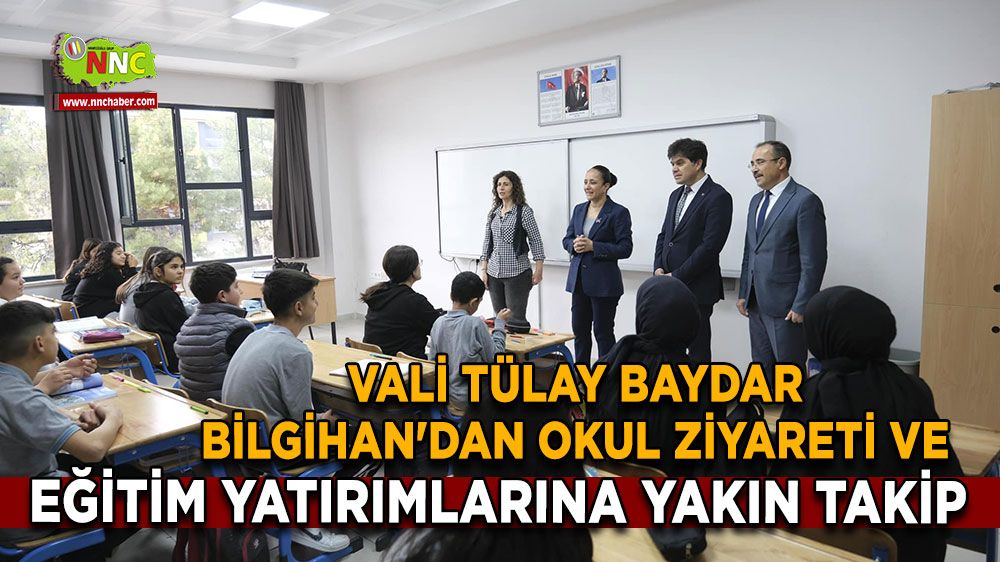 Tülay Baydar Bilgihan'dan okul ziyareti ve eğitim yatırımlarına yakın takip