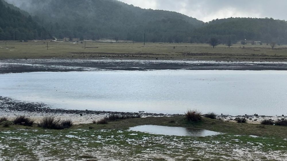 Yayla Gölü, son yağışlarla canlandı! Kuş Cenneti tekrar su toplamaya başladı