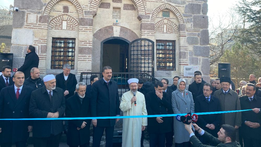 45 yıldır kapalı olan İsfahani Mescidi'nin açılışı yapıldı