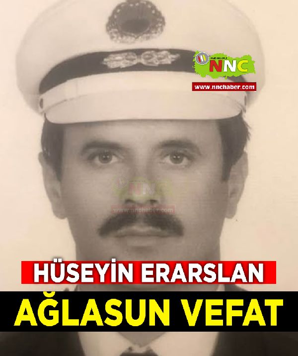 Ağlasun Vefat Hüseyin Erarslan