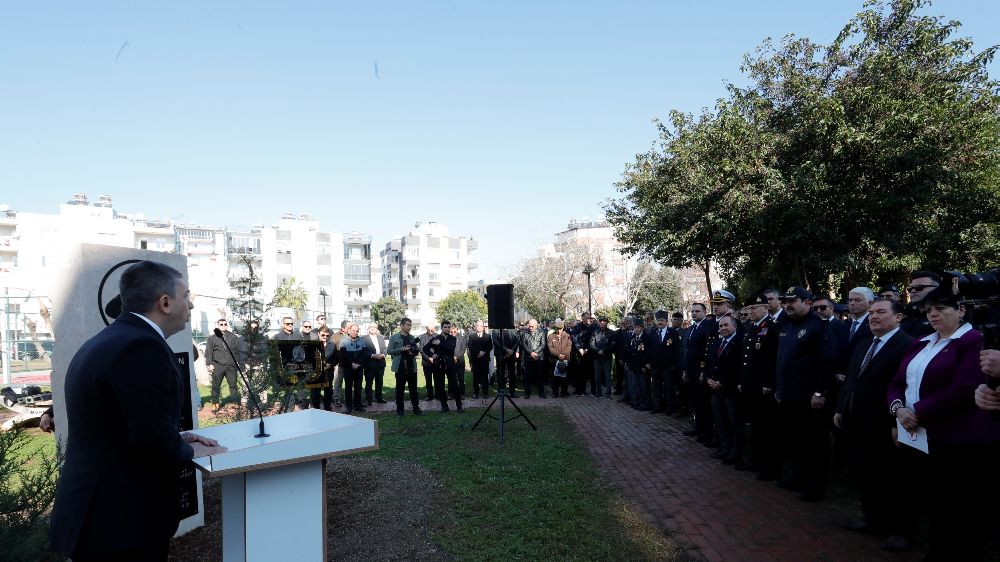 Ali Gaffar Okkan ve Şehit Polisler Antalya'da minnetle anıldı