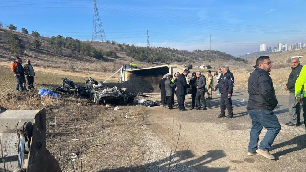 Ankara Mamak'ta feci Kaza belediye İşçileri Hayatını kaybetti 