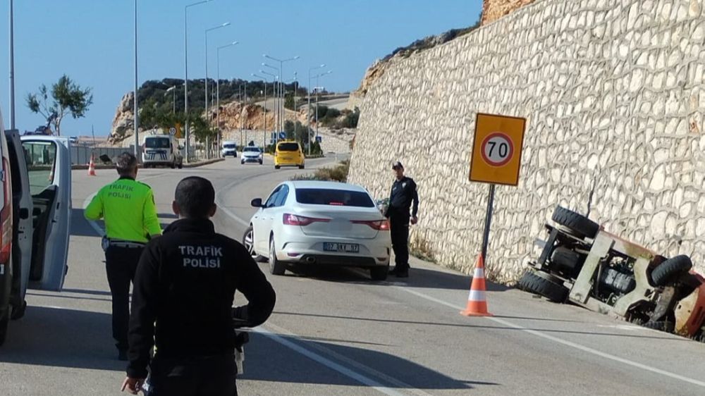 Antalya Kaş'ta Forkliftin altında kalan Mustafa Yeşil hayatını kaybetti