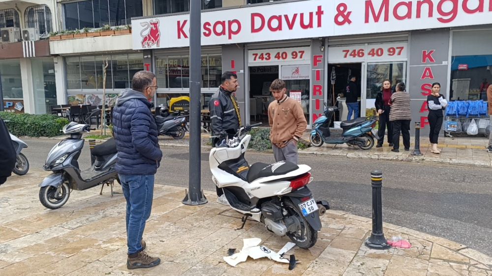 Antalya Manavgat'ta Hırsızlık suçundan aranıyordu Kazada yaralandı önce hastane sonrada hapishaneyi boyladı 