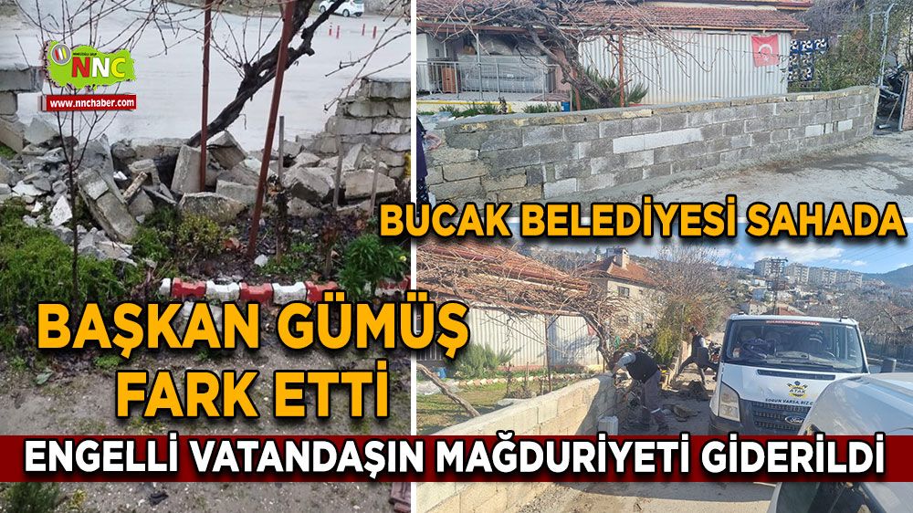 Başkan Hülya Gümüş fark etti Engelli vatandaşın mağduriyeti giderildi